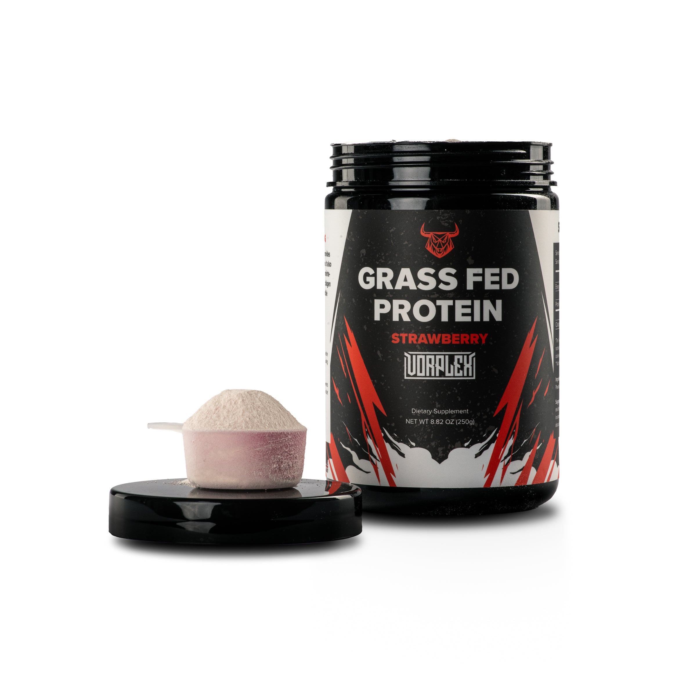 Grass-Fed Protein Collagen Powder 250g (Strawberry)